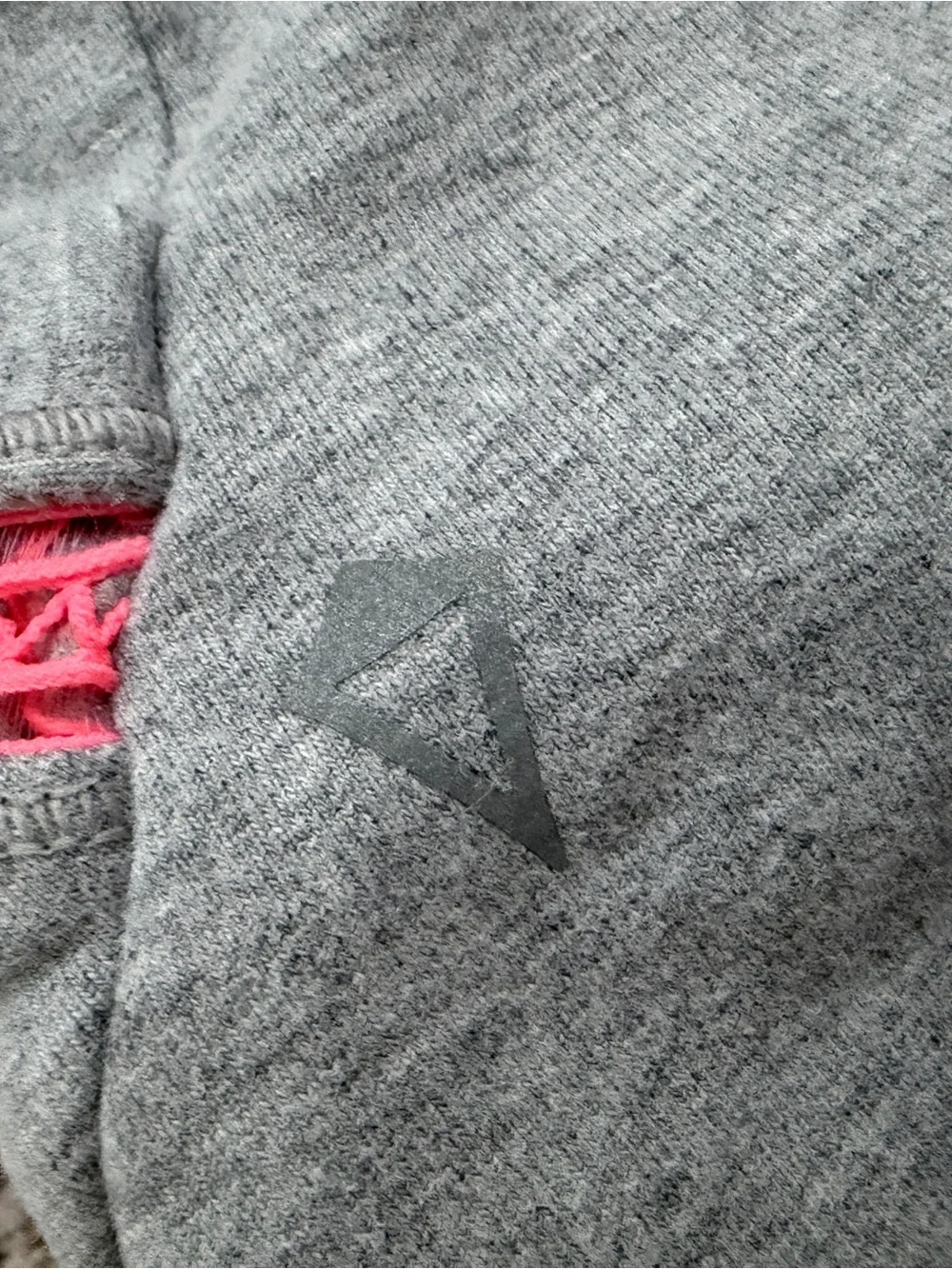 Ivivva Girls Neon Pink & Gray Pull-On Romper